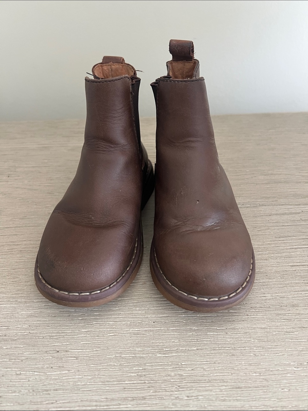 Cardin McCoy Kids Chelsea boots  brown leather boot size 9